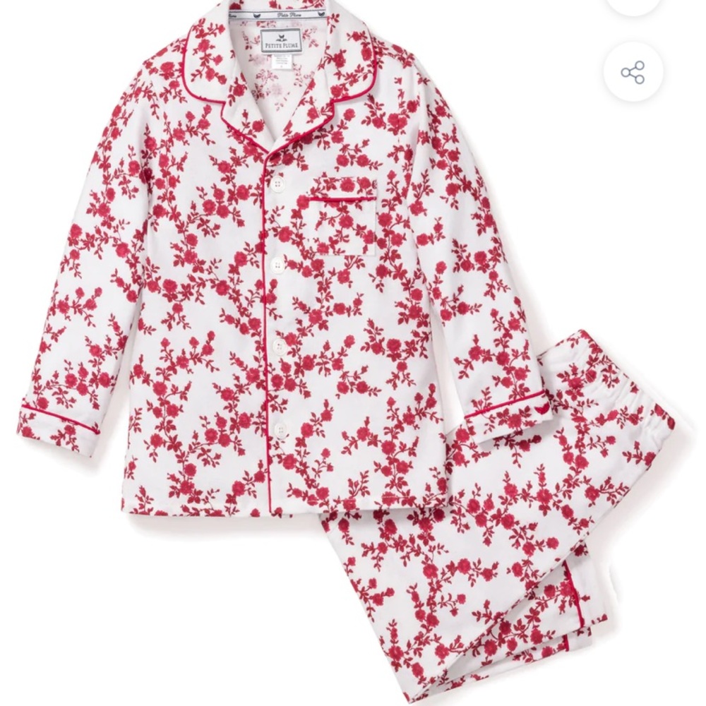 Petite Plume Knightsbridge Floral Pajama Set